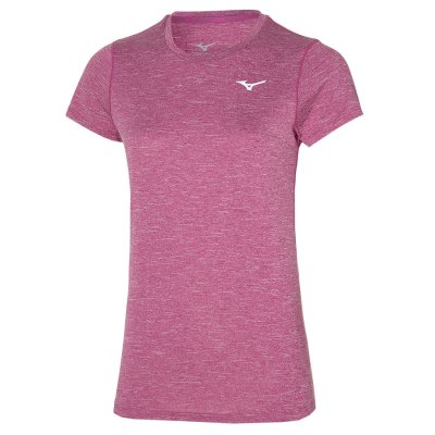 Camisa Mizuno Core Estampados Tee Mujer - Rosas - Chile M906HVYTES